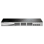 D-Link Gigabit Ethernet Optical Transceiver Multimode 1000BASE-SX SFP module 28-Port Gigabit w/PoE (193W) DGS-1210-28P