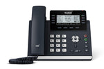 Yealink T46U IP Phone, 16 VoIP Accounts. 4.3-Inch Color Display. Dual USB 2.0, Dual-Port Gigabit Ethernet, 802.3af PoE, Power Adapter Not Included (SIP-T46U)