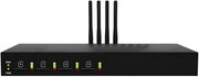Dinstar UC2000-VE-4T SIP VOIP LTE Gateway, 4x LTE Channels, Voice over LTE (VoLTE), SMS to Email, Auto CLIP, Flexible Dial Rules & Manipulation Rules, Black | UC2000-VE-4T-B