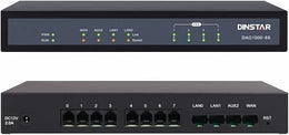 Dinstar DAG1000-8S FXS Analog VoIP Gateway Versatile Simple Operation