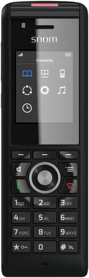 Snom M85 Ruggedized DECT Handset, IP65, Bluetooth, Alarm Button, Colour Display