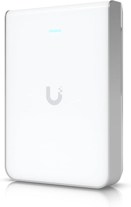 Ubiquiti Unifi U7 Pro Wall WiFi 7 Wall-Mounted Access Point, 6 Spatial Streams, 6 GHz Support, Tailored for Home Builders