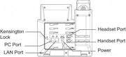 Grandstream GRP2612W 4-Line Wi-Fi IP Phone, PoE, Colour Display, HD Voice, Black