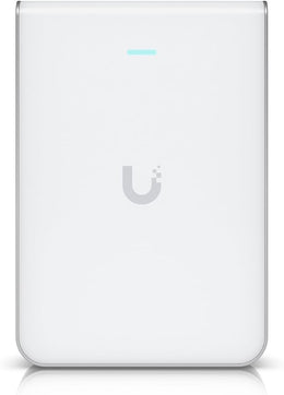 Ubiquiti Unifi U7 Pro Wall WiFi 7 Wall-Mounted Access Point, 6 Spatial Streams, 6 GHz Support, Tailored for Home Builders