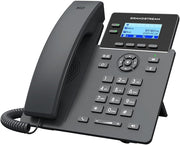 Grandstream GRP2602P 2-Line IP Phone, PoE, HD Voice, 4 SIP Accounts, Backlit LCD, Black