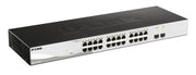 D-Link Gigabit Ethernet Optical Transceiver Multimode 1000BASE-SX SFP module 28-Port Gigabit w/PoE (193W) DGS-1210-28P