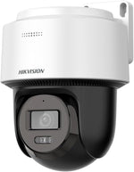 DS-2DE2C400MWG-E 4MP Mini PT POE Outdoor Camera, Smart Hybrid-light IP Camera, Support Human Detection and Auto-tracking, Built-in Microphone, Speaker, card slot,Compatible with Hik Vision NVR