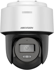 DS-2DE2C400MWG-E 4MP Mini PT POE Outdoor Camera, Smart Hybrid-light IP Camera, Support Human Detection and Auto-tracking, Built-in Microphone, Speaker, card slot,Compatible with Hik Vision NVR