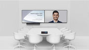 Yealink MeetingBar A50-031 Video Collaboration System with CTP25 Touch Console, All-in-One Conference Bar, Triple 50MP Cameras, 4K Resolution, for Medium to Large Rooms