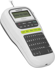 Brother PT-H110 Label Printer, Portable Label Maker, English, Arabic & Farsi Keyboard, Up to 12mm label, White