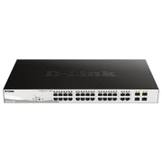 D-Link Gigabit Ethernet Optical Transceiver Multimode 1000BASE-SX SFP module 28-Port Gigabit w/PoE (193W) DGS-1210-28P