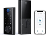 eufy security S230 Smart Lock Touch & Wi-Fi, Fingerprint Scanner, Keyless Entry Door Lock, Smart Wi-Fi Lock, Bluetooth Electronic Deadbolt, Touchscreen Keypad, BHMA Certified, IP65 Weatherproofing