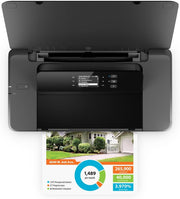 HP | OfficeJet Mobile 202 Printer | Portable | Wireless | Print | Two-sided Printing | Print Speed: 25ppm / 20ppm | UAE Version [N4K99C]