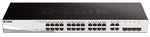 D-Link Gigabit Ethernet Optical Transceiver Multimode 1000BASE-SX SFP module 28-Port Gigabit w/PoE (193W) DGS-1210-28P