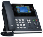 Yealink SIP-T48U Advanced IP Power over Ethernet Corded Phone with Optima HD Voice Technology and 7.0 Inch LCD Touch Screen Colour Display with Backlight (800 x 480 Pixel) - Black