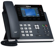 Yealink SIP-T48U Advanced IP Power over Ethernet Corded Phone with Optima HD Voice Technology and 7.0 Inch LCD Touch Screen Colour Display with Backlight (800 x 480 Pixel) - Black