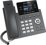 Grandstream GRP2612W 4-Line Wi-Fi IP Phone, PoE, Colour Display, HD Voice, Black