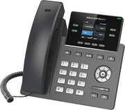 Grandstream GRP2612W 4-Line Wi-Fi IP Phone, PoE, Colour Display, HD Voice, Black