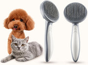 Cat and Dog Grooming Brush for Healthy Tangle-Free Coat