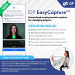 IDP IDP SMART-31S ID Card Simplex Printer Kit with PC Only Software, 250 Print YMCKO Color Ribbon, and 100 PVC Plastic Cards