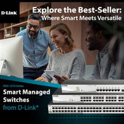 D-Link Gigabit Ethernet Optical Transceiver Multimode 1000BASE-SX SFP module 28-Port Gigabit w/PoE (193W) DGS-1210-28P
