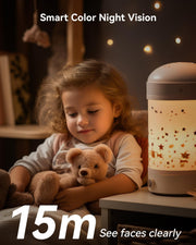 Imou Dual-Lens 2K+2K Indoor Security Camera, House Security Camera 360°Full Coverage, Pet Baby Camera with APP, Color Night Vision, Human/Pet/Sound/Motion Detection, Siren Spotlight, 2.4/5GHz Wifi