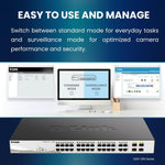 D-Link Gigabit Ethernet Optical Transceiver Multimode 1000BASE-SX SFP module 28-Port Gigabit w/PoE (193W) DGS-1210-28P