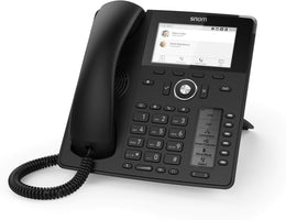 Snom D785 Professional SIP IP Phone, 4.3-Inch Colour Display, 12 SIP Accounts, Gigabit Ethernet, Bluetooth, PoE
