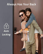 eufy security S230 Smart Lock Touch & Wi-Fi, Fingerprint Scanner, Keyless Entry Door Lock, Smart Wi-Fi Lock, Bluetooth Electronic Deadbolt, Touchscreen Keypad, BHMA Certified, IP65 Weatherproofing