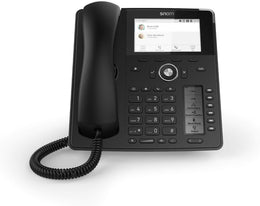 Snom D785 Professional SIP IP Phone, 4.3-Inch Colour Display, 12 SIP Accounts, Gigabit Ethernet, Bluetooth, PoE