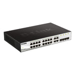 D-Link Gigabit Ethernet Optical Transceiver Multimode 1000BASE-SX SFP module 28-Port Gigabit w/PoE (193W) DGS-1210-28P