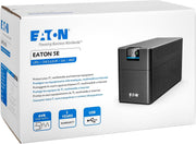 Eaton UPS 5E Gen2 700 USB IEC - Line-Interactive unterbrechungsfreie Stromversorgung - 5E700UI - 700VA (4 IEC-C13-Buchsen, leise, Software zum Herunterfahren)
